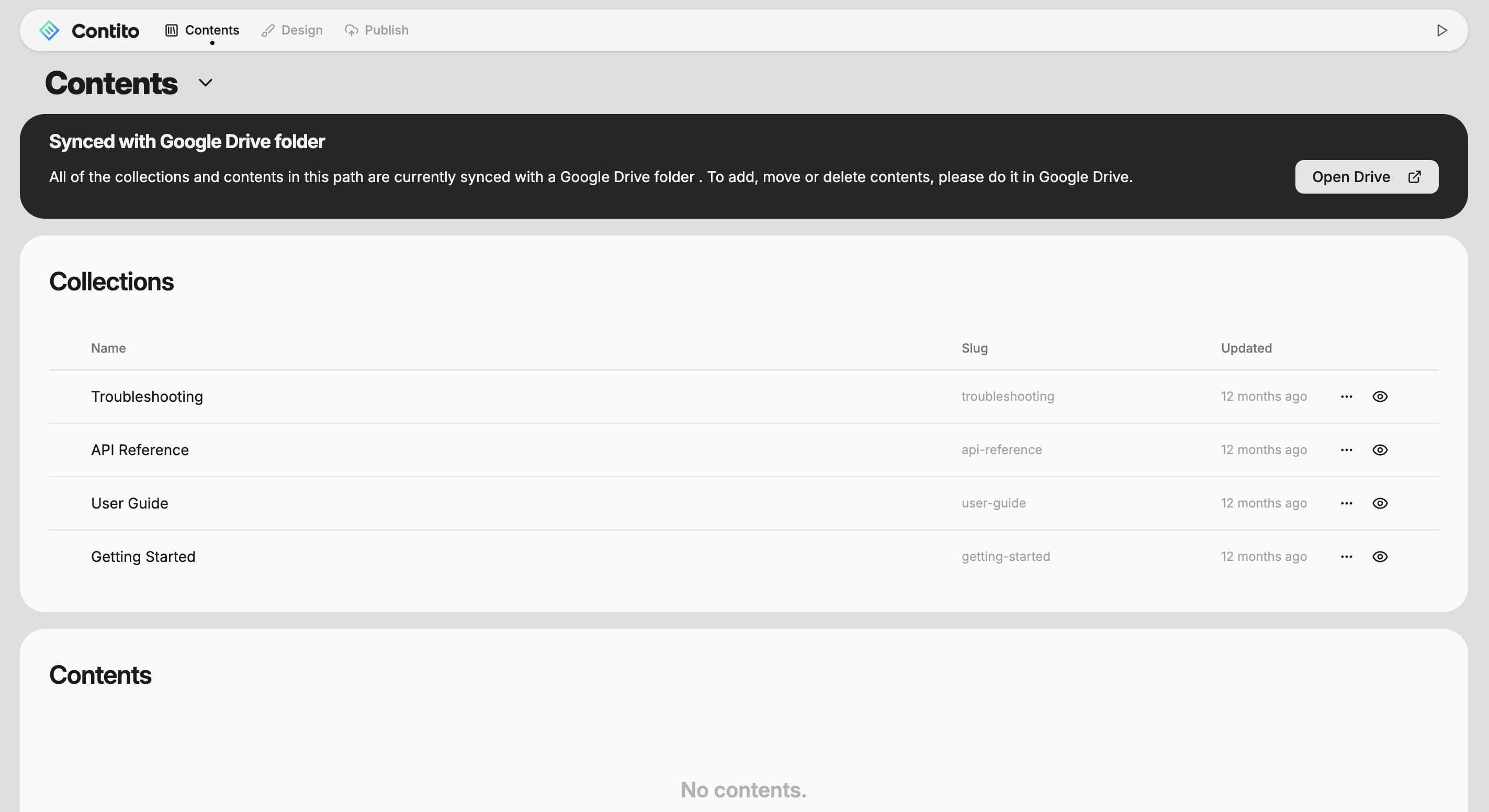Import from Google Docs